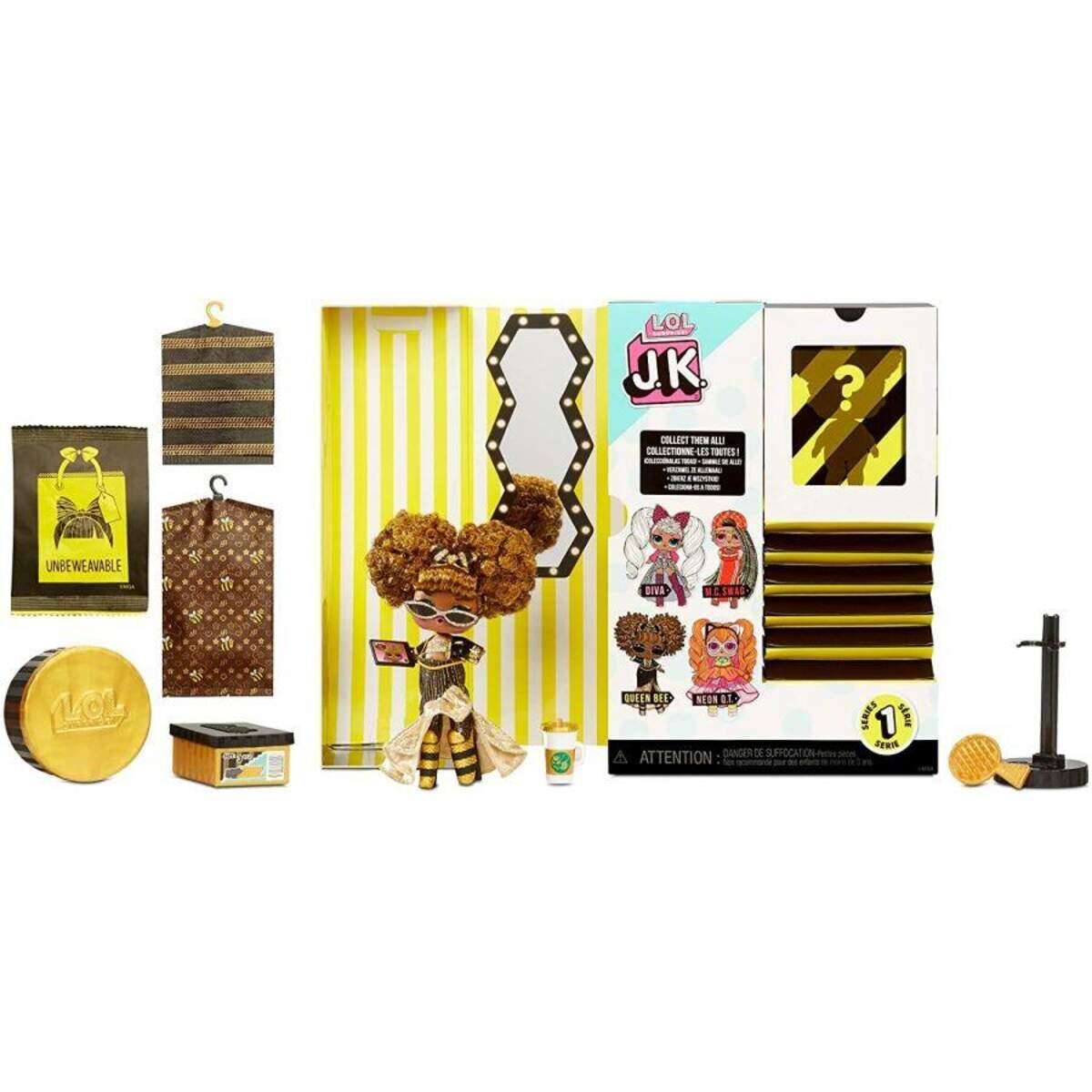 MGA Entertainment L.O.L. Surprise J.K. Doll- Queen Bee