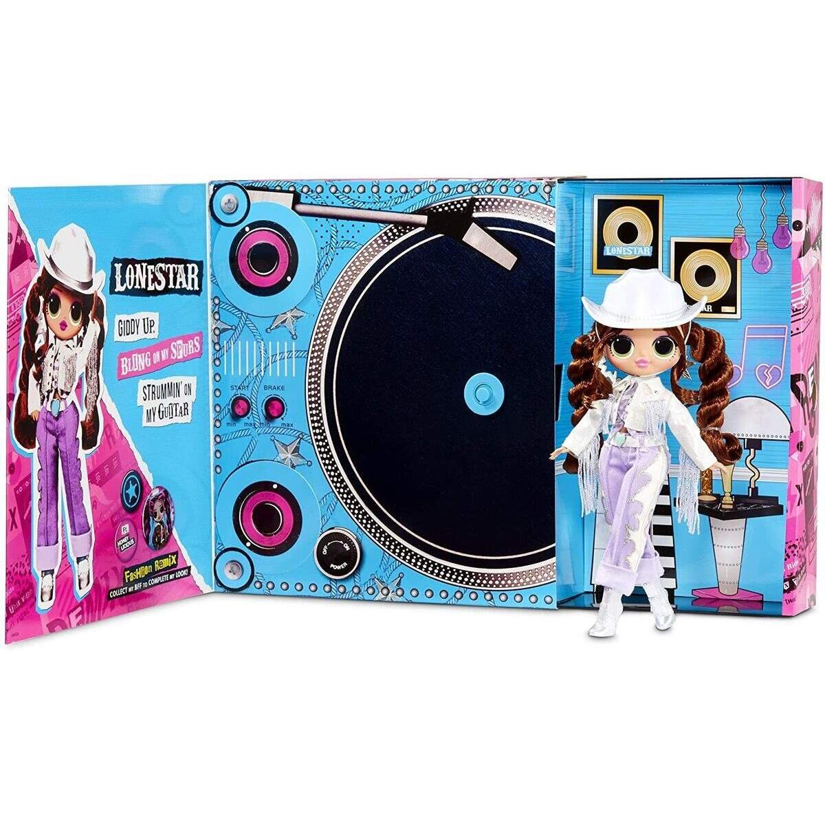MGA Entertainment L.O.L. Surprise OMG Remix- Doll 1- Lonestar