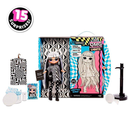 MGA Entertainment L.O.L. Surprise! O.M.G. Doll Lights Groovy Babe