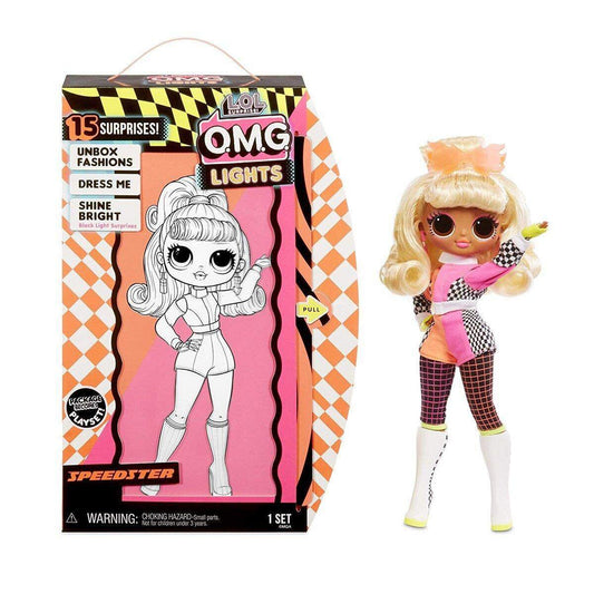 MGA Entertainment L.O.L. Surprise OMG Doll Lights Series- Speedster