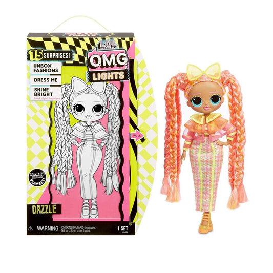 MGA Entertainment L.O.L. Surprise OMG Doll Lights Series- Dazzle