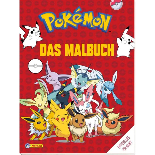 Nelson Pokemon: Das Malbuch