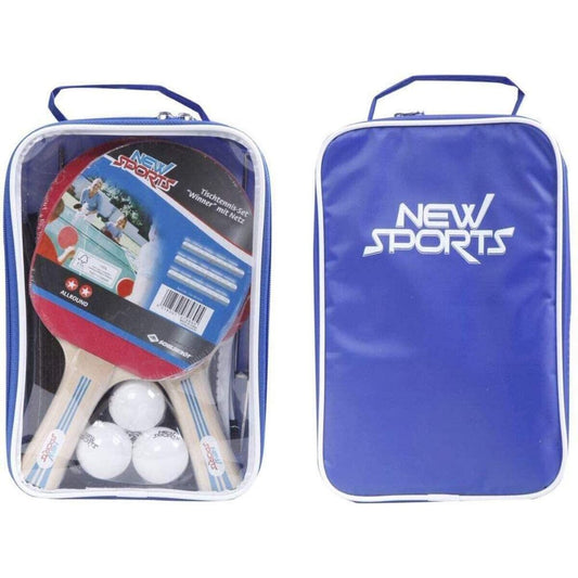 New Sports TT-Set, 2 Schläger, 3 Bälle, inkl. Netz
