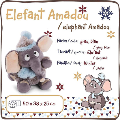 NICI - Winter 2021 - Elefant Amadou 50cm Schlenker