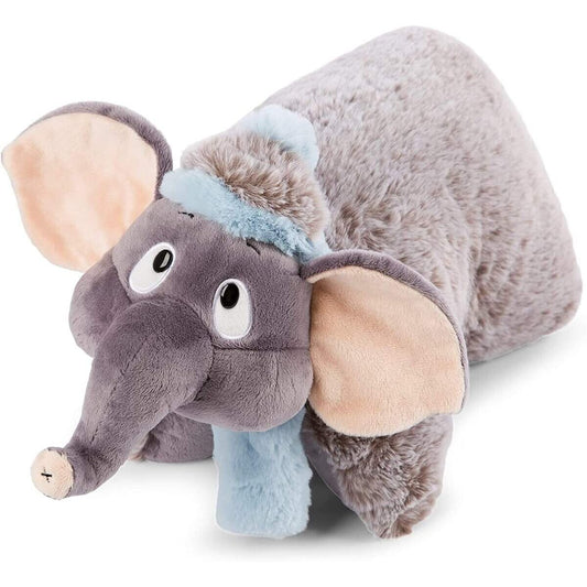 NICI 47295 - Wild Friends Elefant Amadou, Plüschtier, Kuschelkissen, 40x30 cm