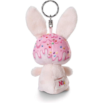 NICI Anhänger Hase Rainbow Bubble mit elastischer Schlaufe, 9 cm