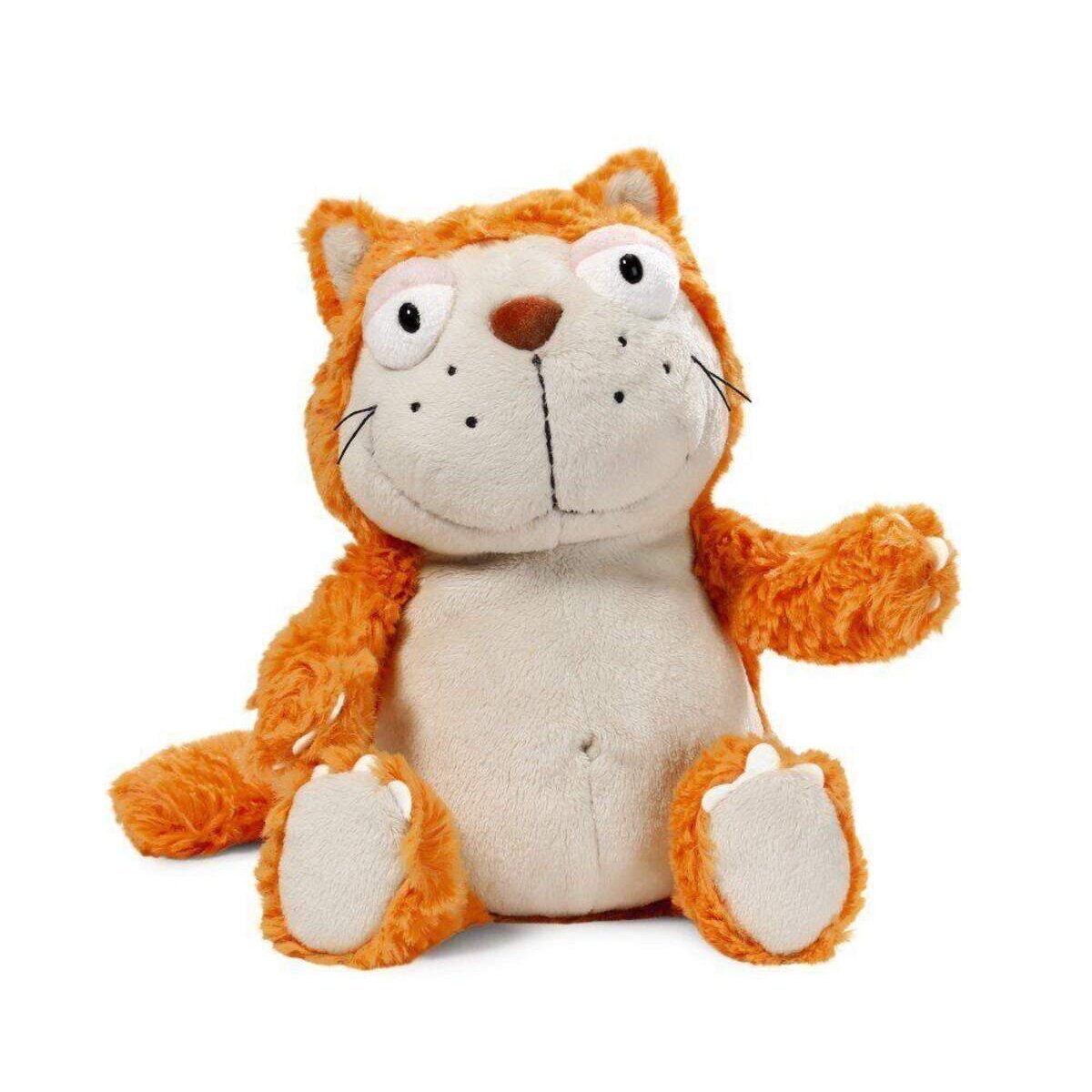 NICI Comic Cats Katze Hungry orange, 15cm