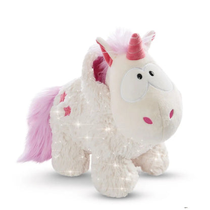 NICI Einhorn Theodor mit Schneeanzug 45cm GREEN