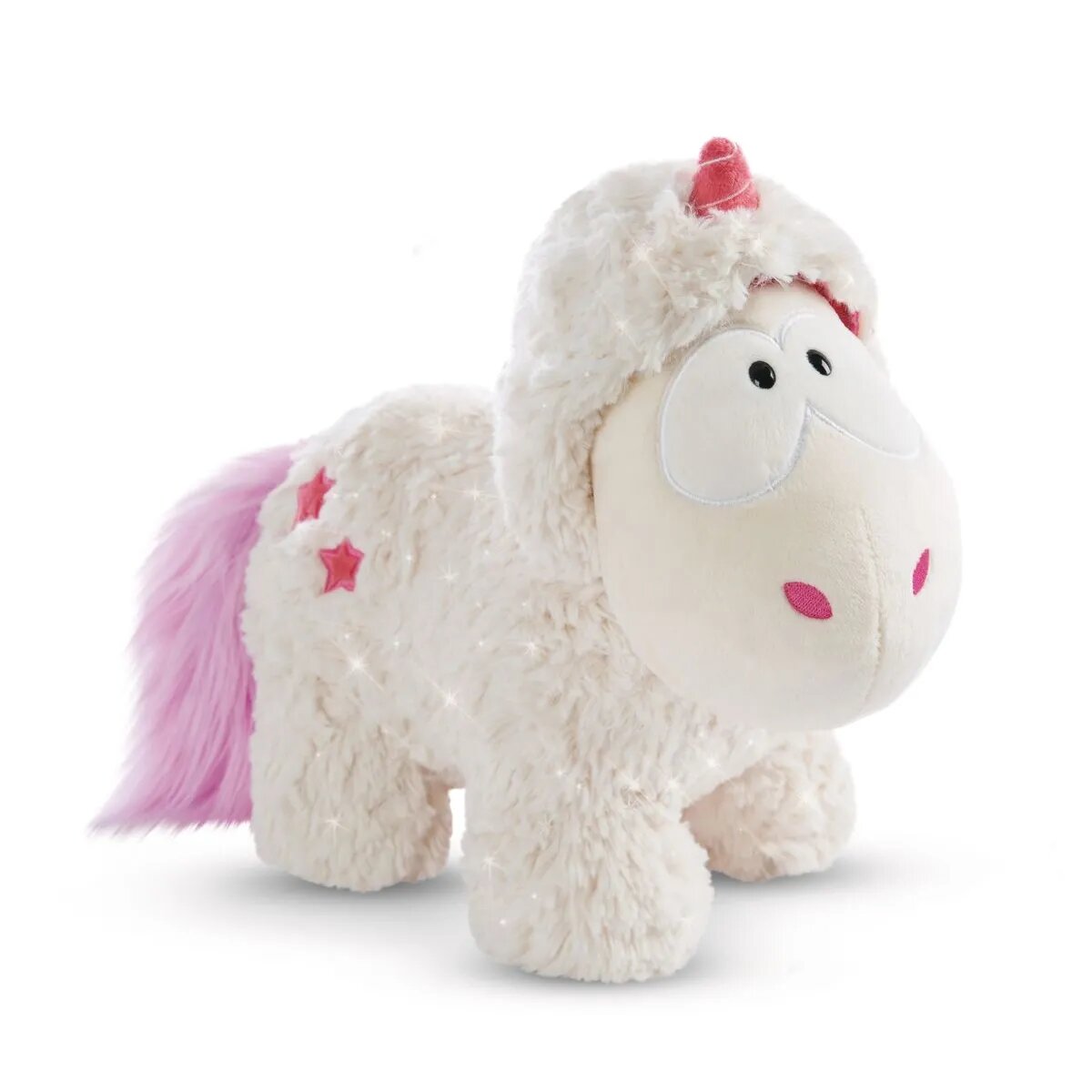 NICI Einhorn Theodor mit Schneeanzug 22cm GREEN