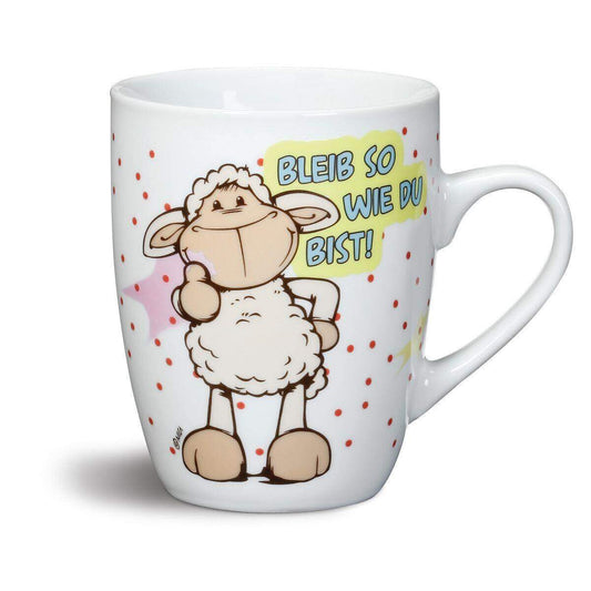 NICI Fancy Mugs Tasse BLEIB SO WIE DU BIST!