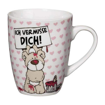 NICI Fancy Mugs Tasse "Ich vermisse Dich"