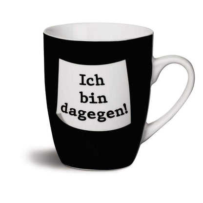 NICI Fancy Mugs Tasse Ich bin dagegen!