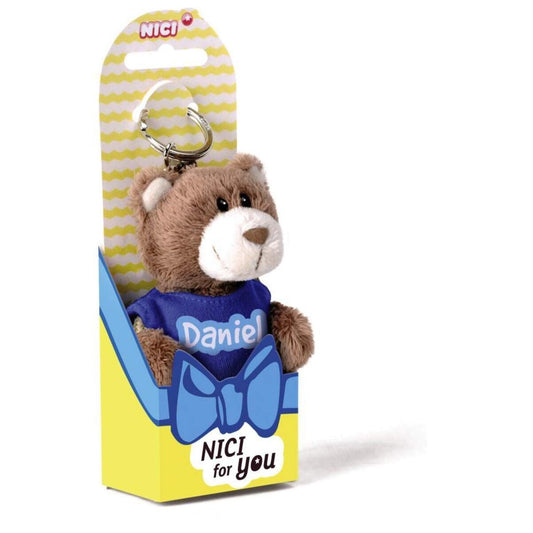 NICI for You Schlüsselanhänger Bär Daniel mit T-shirt blau