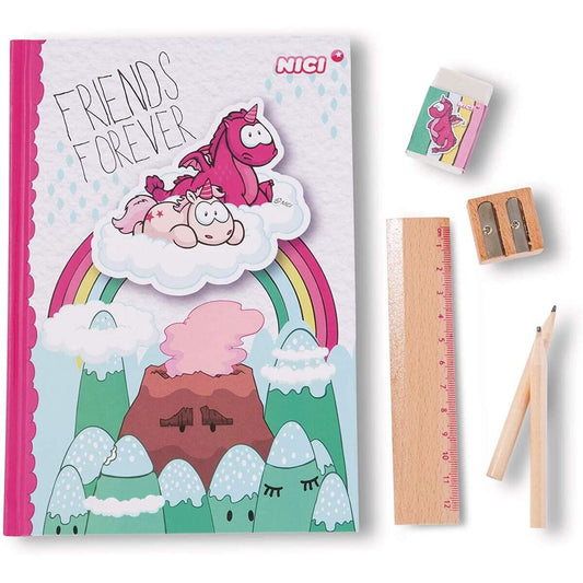 NICI Friends Forever - Ruby de las Rosa Schreibwarenset