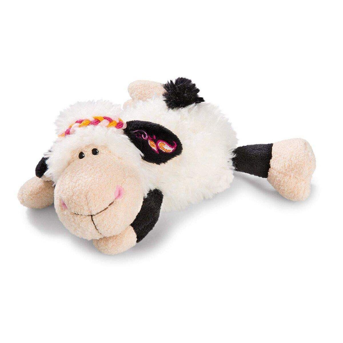 NICI Jolly Mäh Kuscheltier Schaf Jolly Malou liegend, 20 cm