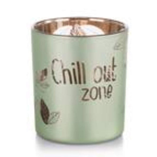 NICI Kerzenglas Faultier "Chill out zone", 7 x 8 cm
