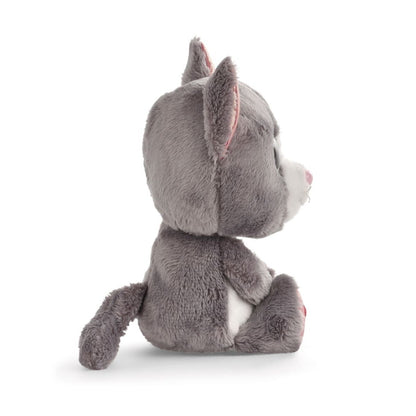 NICI GLUBSCHIS Kuscheltier Katze Felinja NICI GREEN, 15 cm