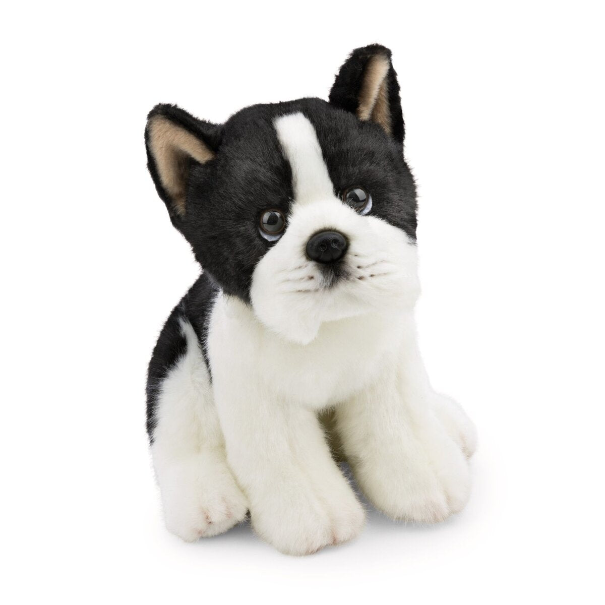 NICI Kuscheltier Hund Boston Terrier schwarz weiß 20 cm