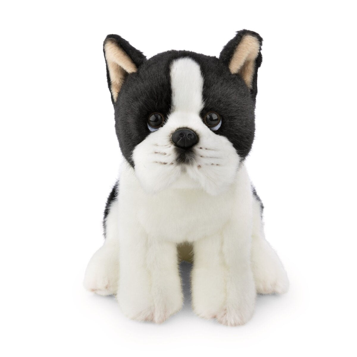 NICI Kuscheltier Hund Boston Terrier schwarz weiß 20 cm