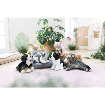 NICI Kuscheltier Hund Boston Terrier schwarz weiß 20 cm