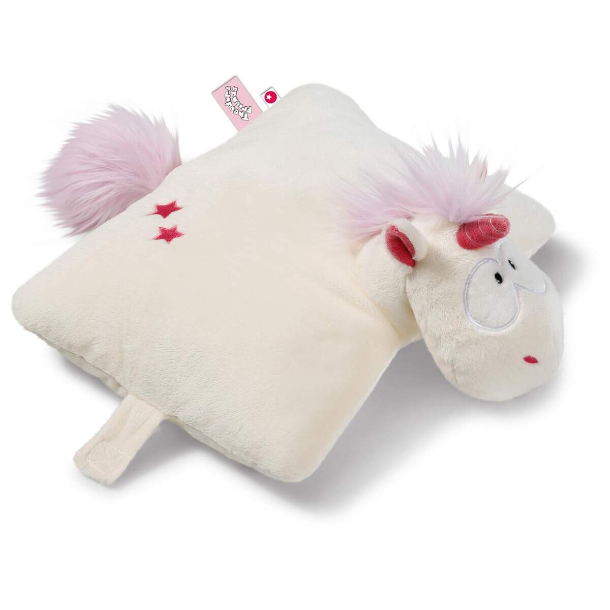 NICI Kuscheltier Kissen Einhorn Theodor