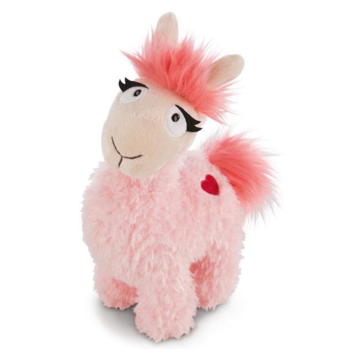 NICI Kuscheltier Lama mit Herz, 23 cm