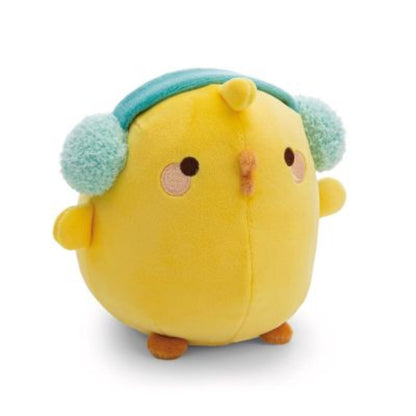 NICI Kuscheltier Molang Piu Piu Huhn 16 x 13 x 11 cm gelb türkis