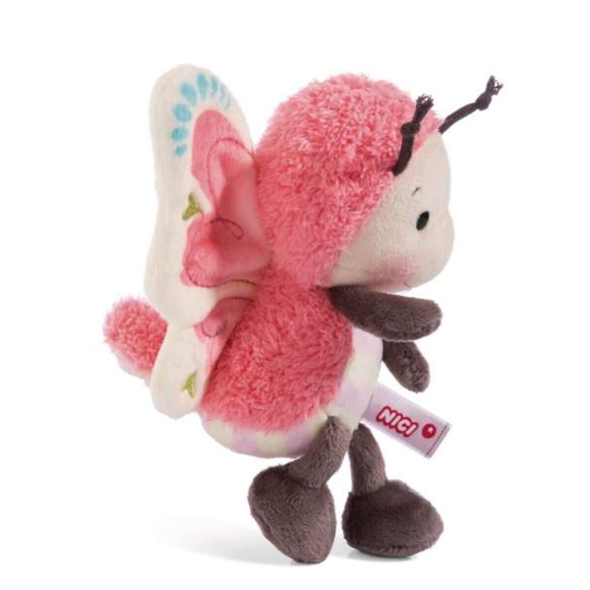NICI Kuscheltier Schmetterling rosa, 25 cm
