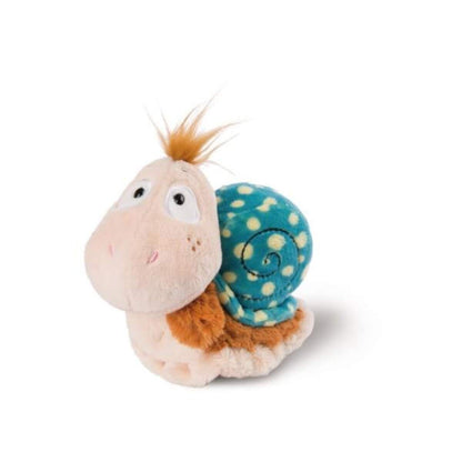 NICI Kuscheltier Schnecke blau