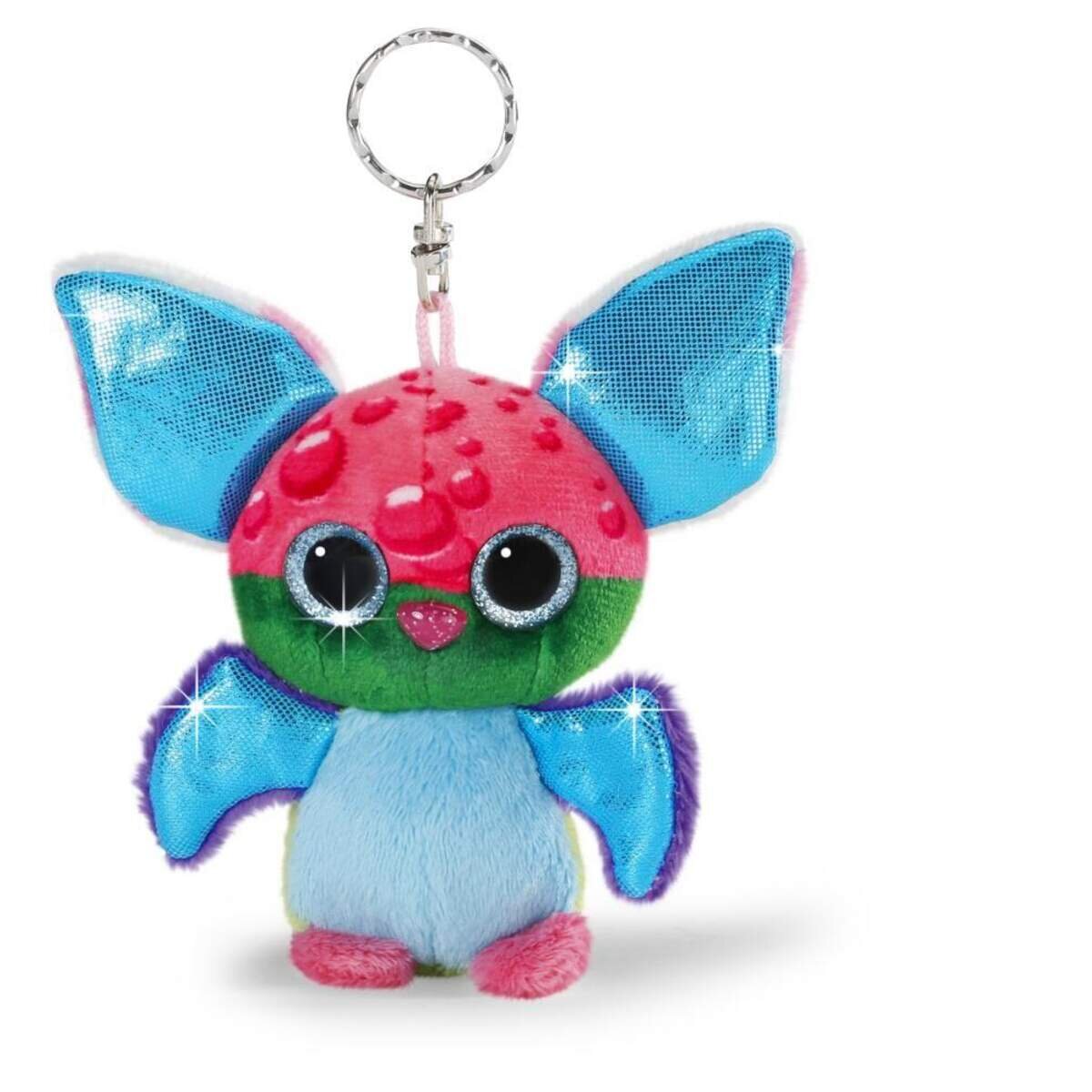 NICI NICIdoos Bean Bag Schlüsselanhänger Fledermaus Slucky, 9cm