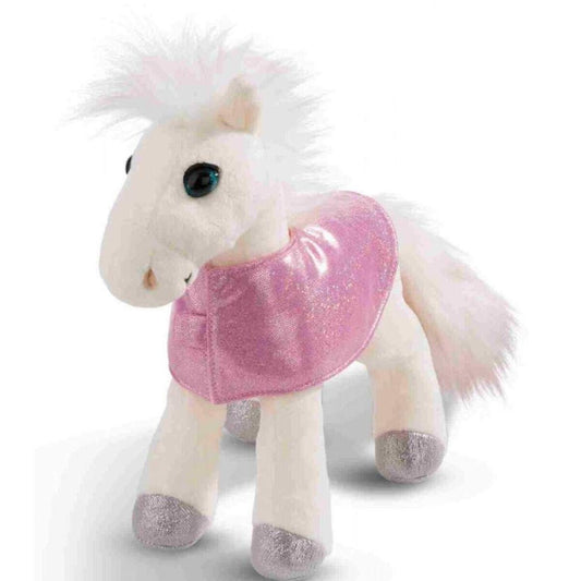 NICI Pferd White Peach mit Satteldecke 25cm