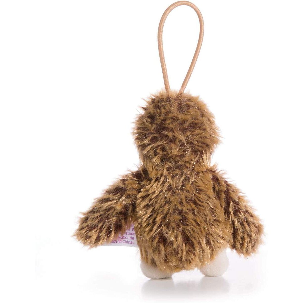 NICI Plüsch Faultier mit Loop und Spruch Friends forever, 8 cm