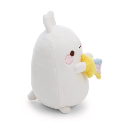 NICI Kuscheltier Molang Hase mit Sternschnuppe 12 x 8 x 7,5 cm