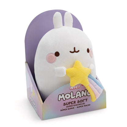 NICI Kuscheltier Molang Hase Sternschnuppe 11 x 11 x 16 cm