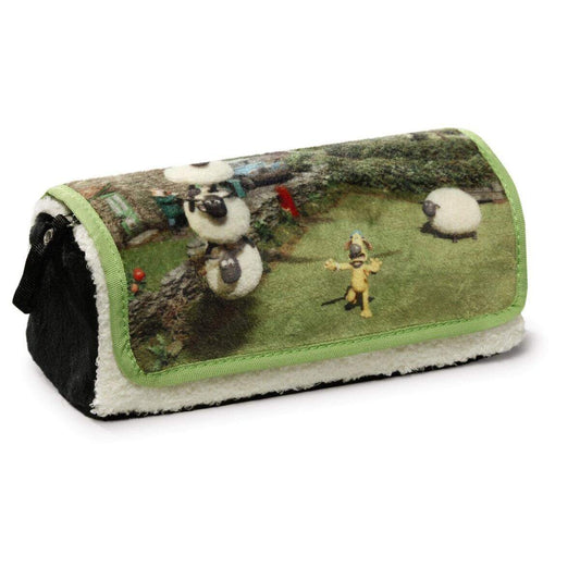 NICI Shaun das Schaf Mäppchen zum Rollen, bedruckt, 19x7x7cm