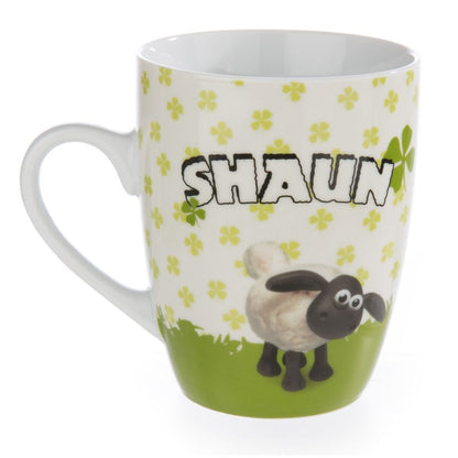 NICI Shaun das Schaf Tasse Shaun mit Kleeblatt