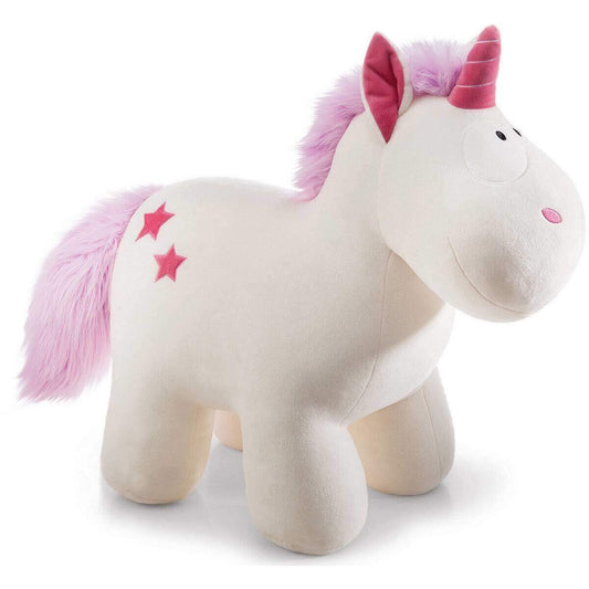 NICI Sitztier Einhorn Theodor, Rainbow 80 cm