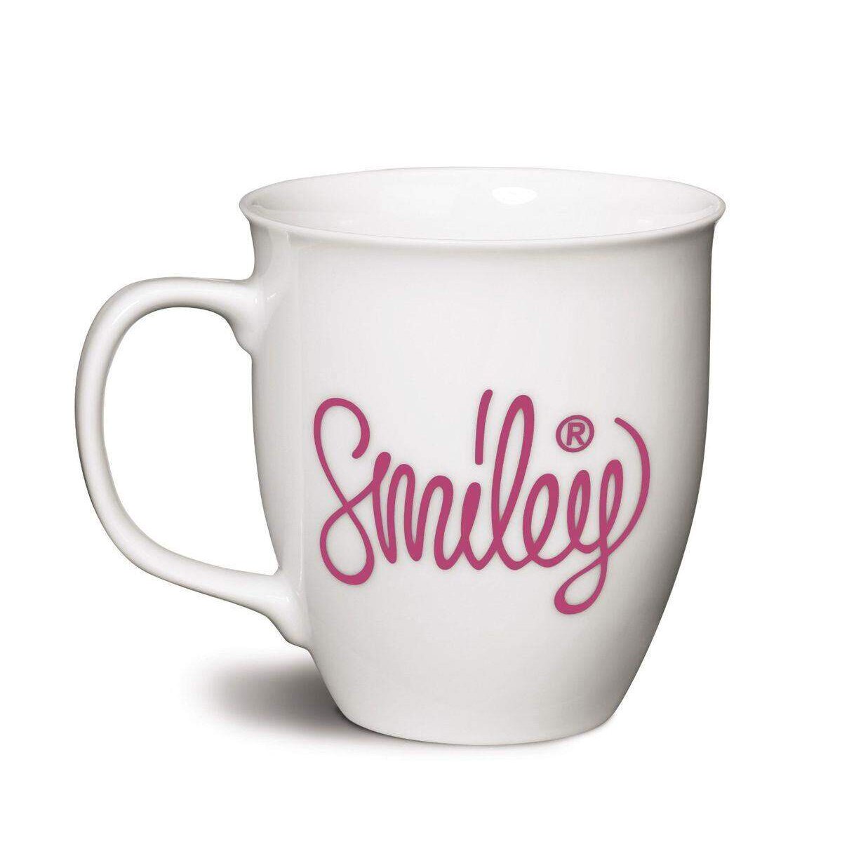 NICI Smiley Happy Collection Tasse, lila, ca. Ø 9,5cm