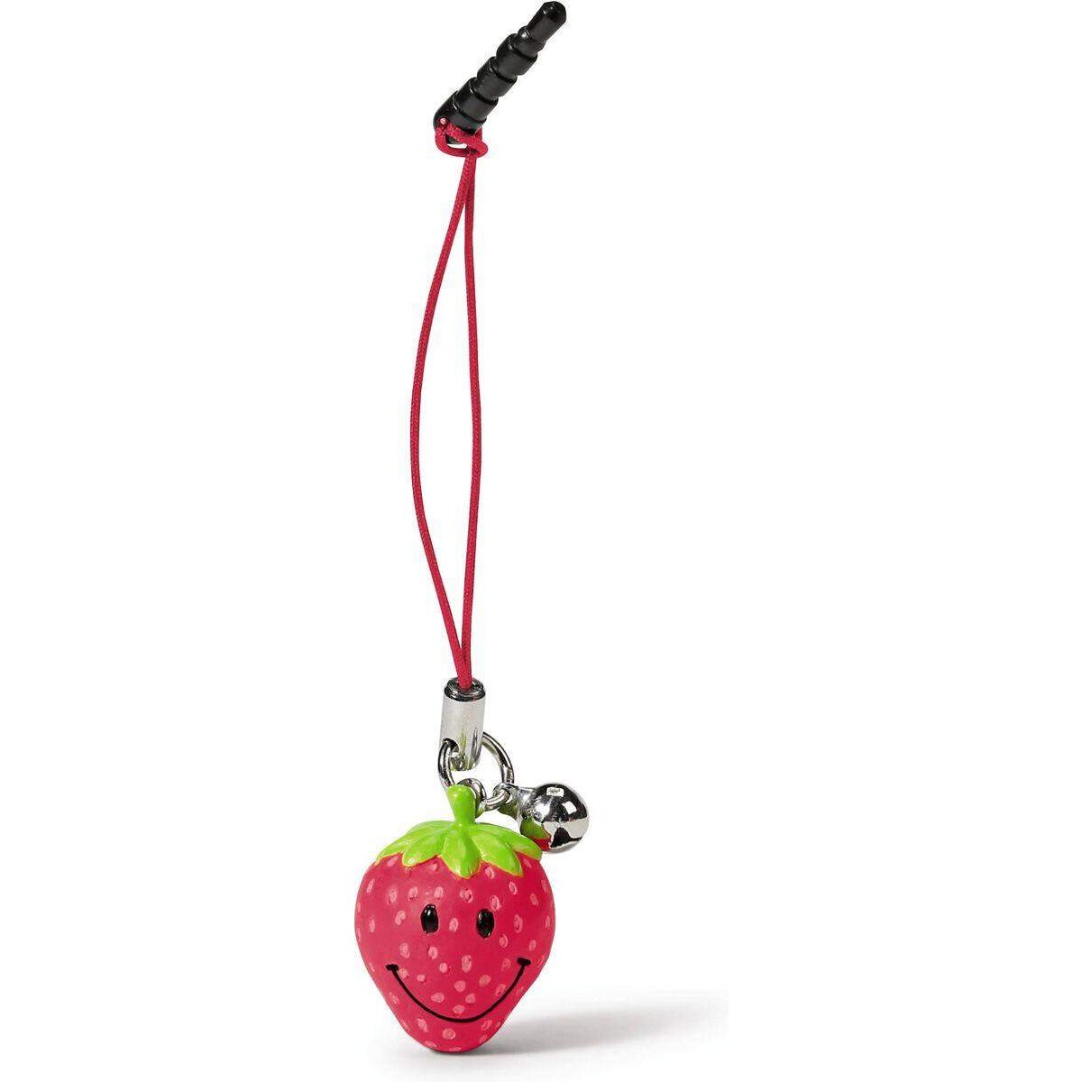 NICI Smiley World Beauties Smartphone Stecker Erdbeere