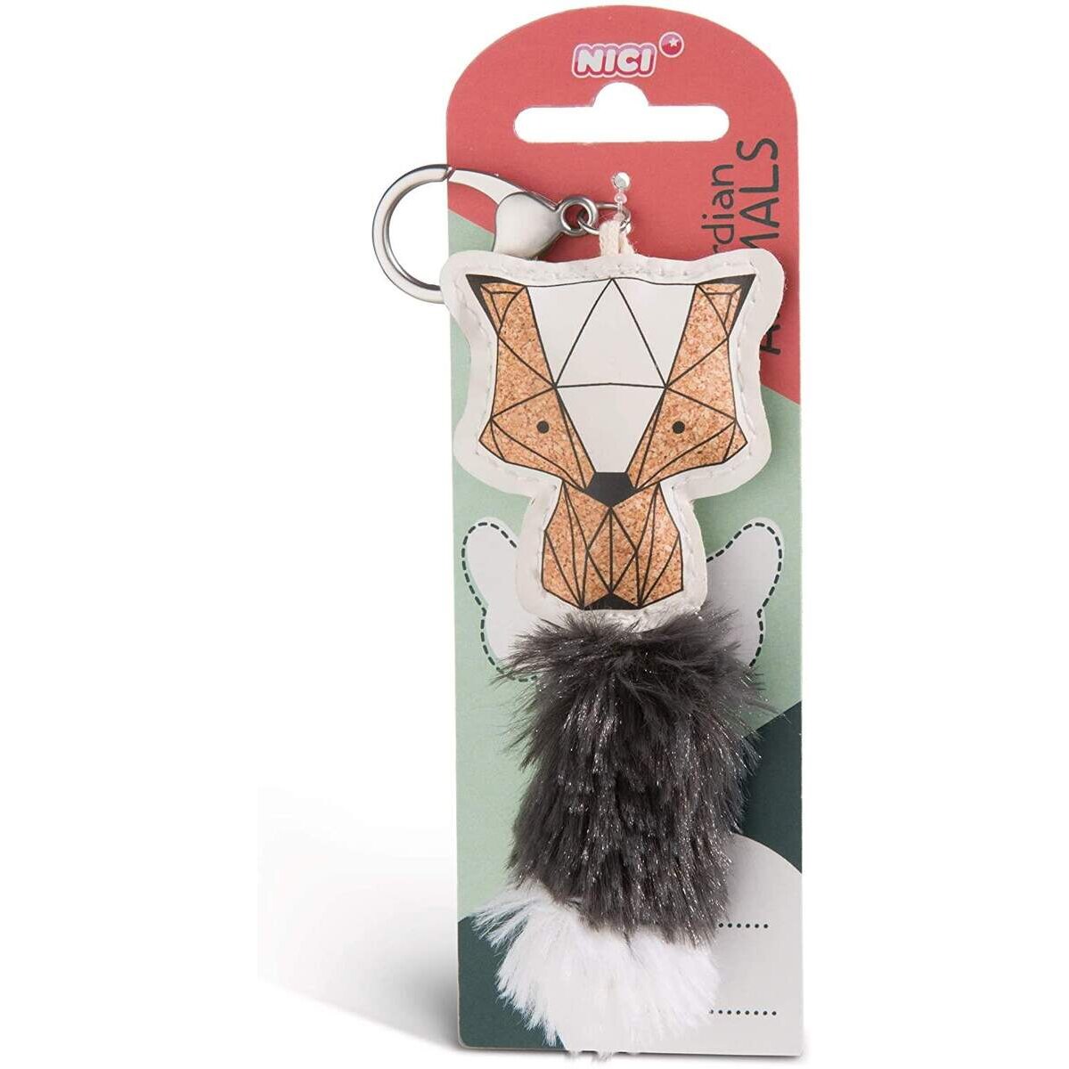 NICI Stinktier Kork-Optik Taschenanhänger aus Kunstleder, 12 cm