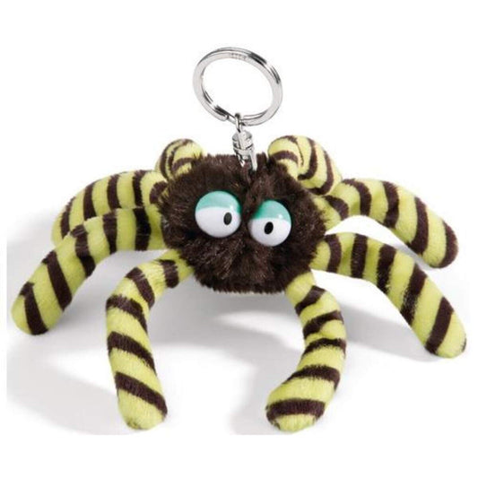 NICI Wild Friends Schlüsselanhänger Spinne Octilla, 10 cm