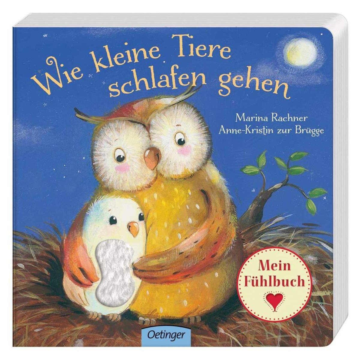 Oetinger Anne-Kristin zur Brügge - Wie kleine Tiere schlafen gehen Mein Fühlbuch