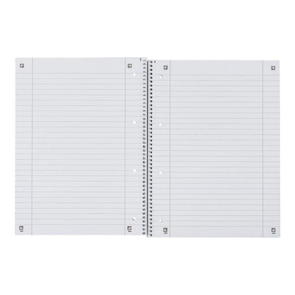 Oxford Recycling Collegeblock A4+, 80 Blatt, liniert mit Doppelrand, 90 g/m², 4fach gelocht, Optik Paper®