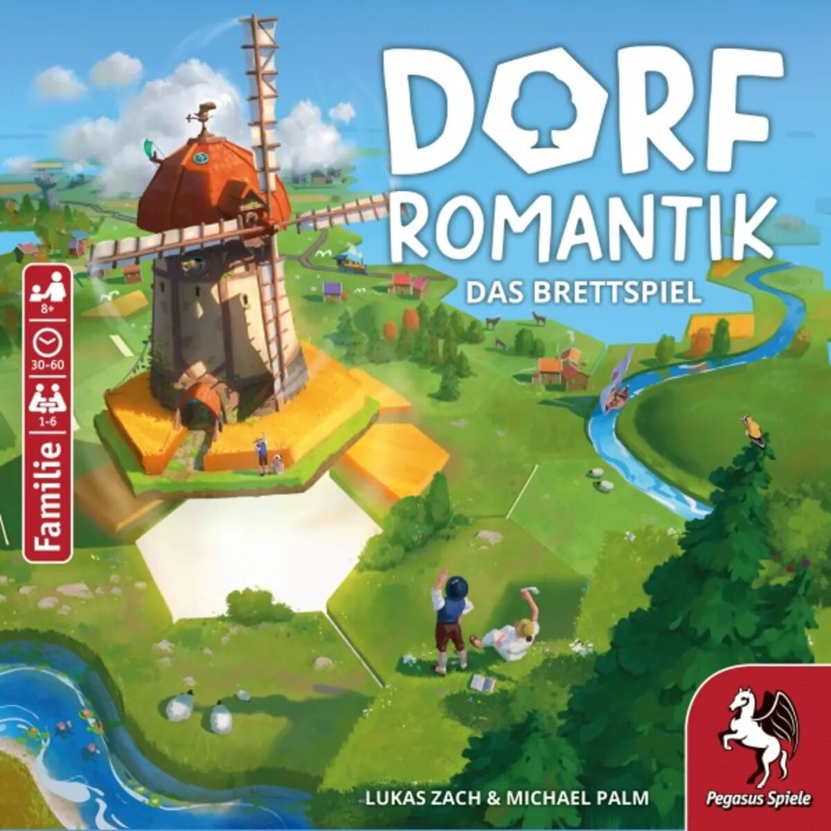 Pegasus Spiele Dorfromantik - Das Brettspiel