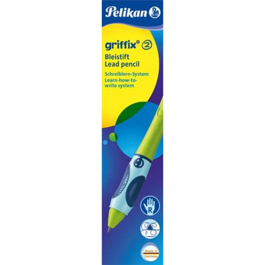 Pelikan griffix® 2 Bleistift, grün, rechts, Faltschachtel