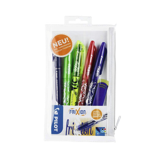 Pilot Frixion Federmäppchen Set 6er
