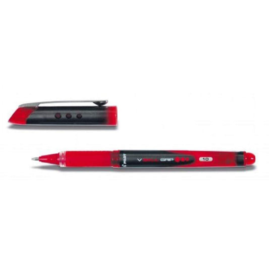 Pilot Tintenroller V Ball 10 Grip, rot