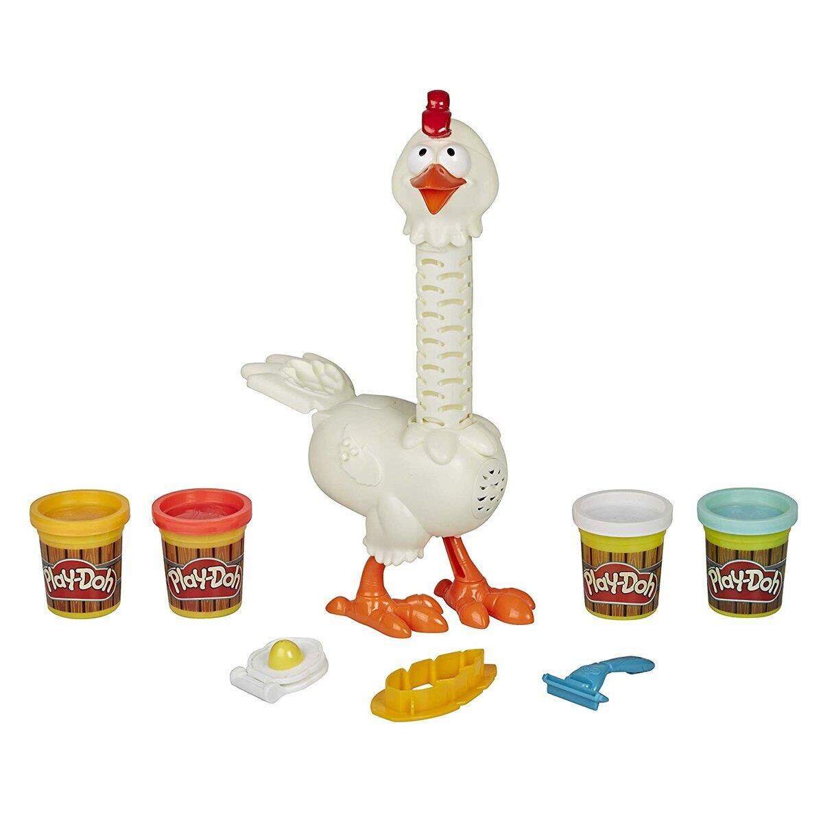 Play-Doh Animal Crew Cluck-a-Dee Verrücktes Huhn