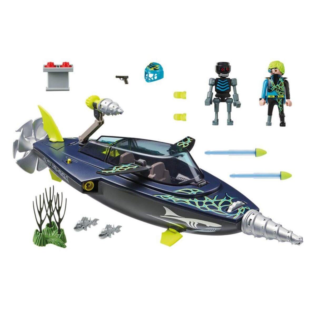 PLAYMOBIL® 70005 Top Agents Team S.H.A.R.K. Drill Destroyer