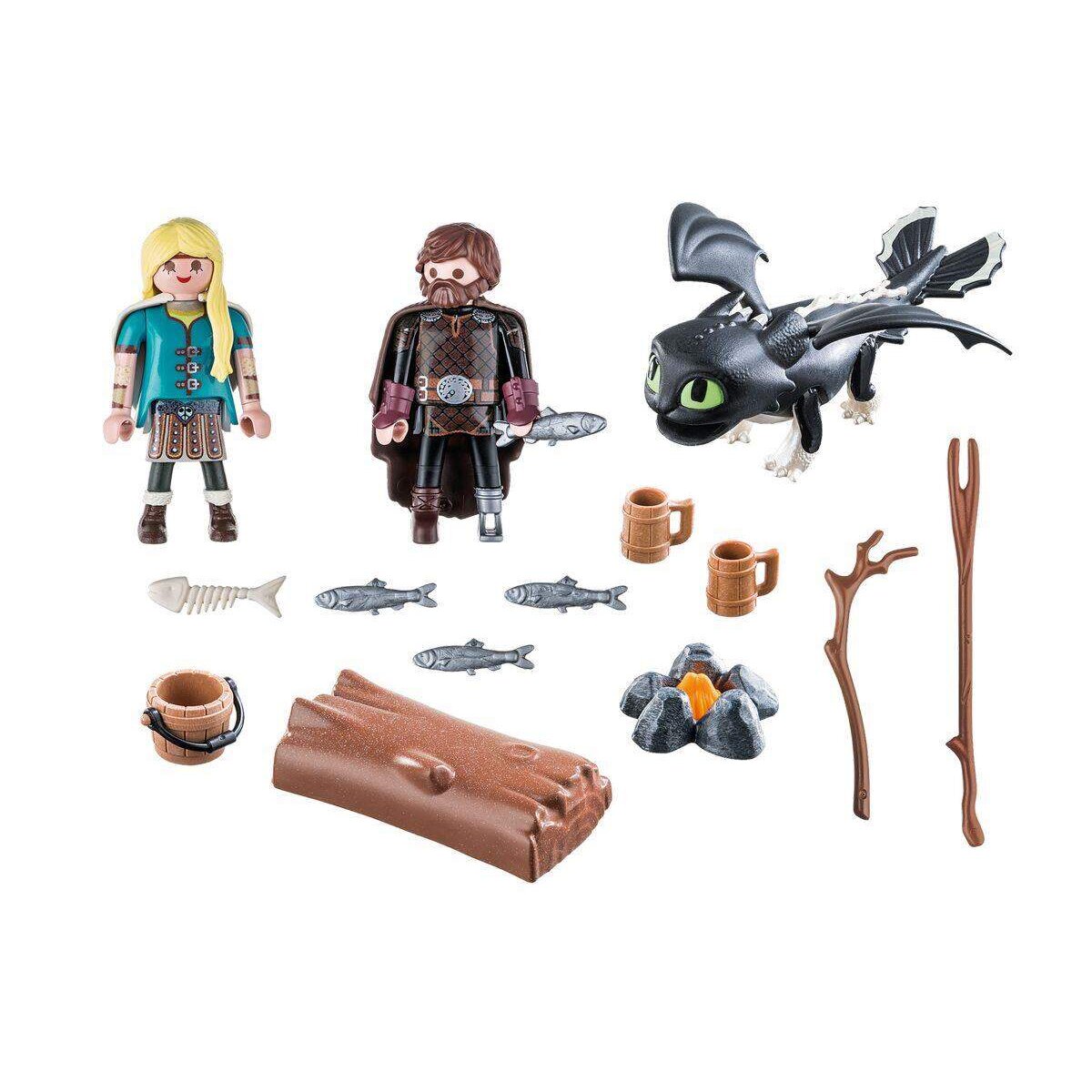 PLAYMOBIL® 70040 Dragons Hicks und Astrid Spielset